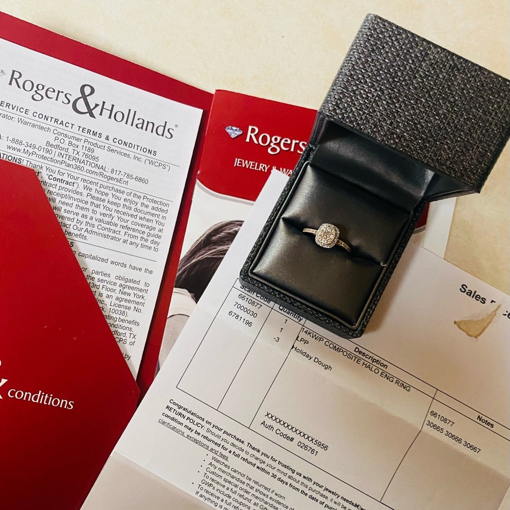 Diamond “Jules” Cluster Ring